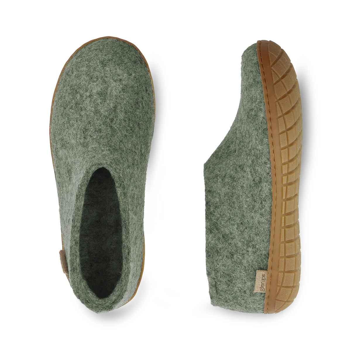 Glerups Shoe - Honey Rubber Sole