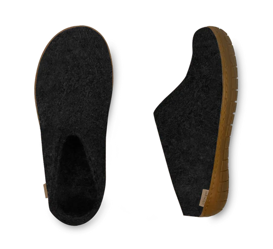 Glerups Slip on - Honey Rubber Sole