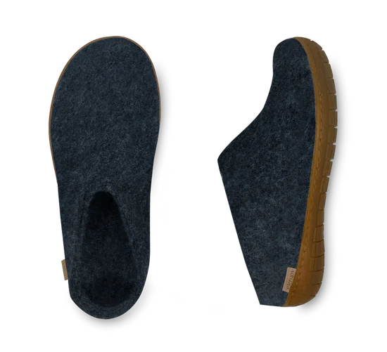 Glerups Slip on - Honey Rubber Sole