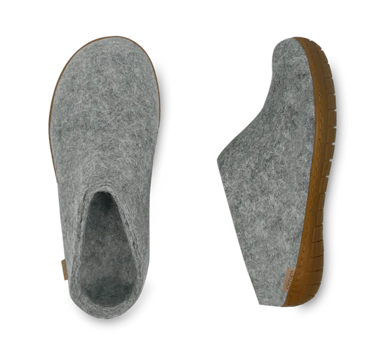 Glerups Slip on - Honey Rubber Sole