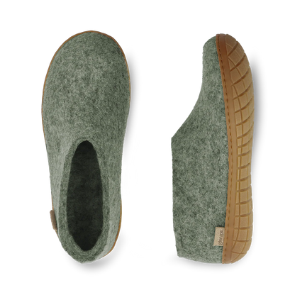 Glerups Shoe - Honey Rubber Sole