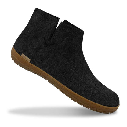 Glerups Boot - Rubber Sole - Charcoal