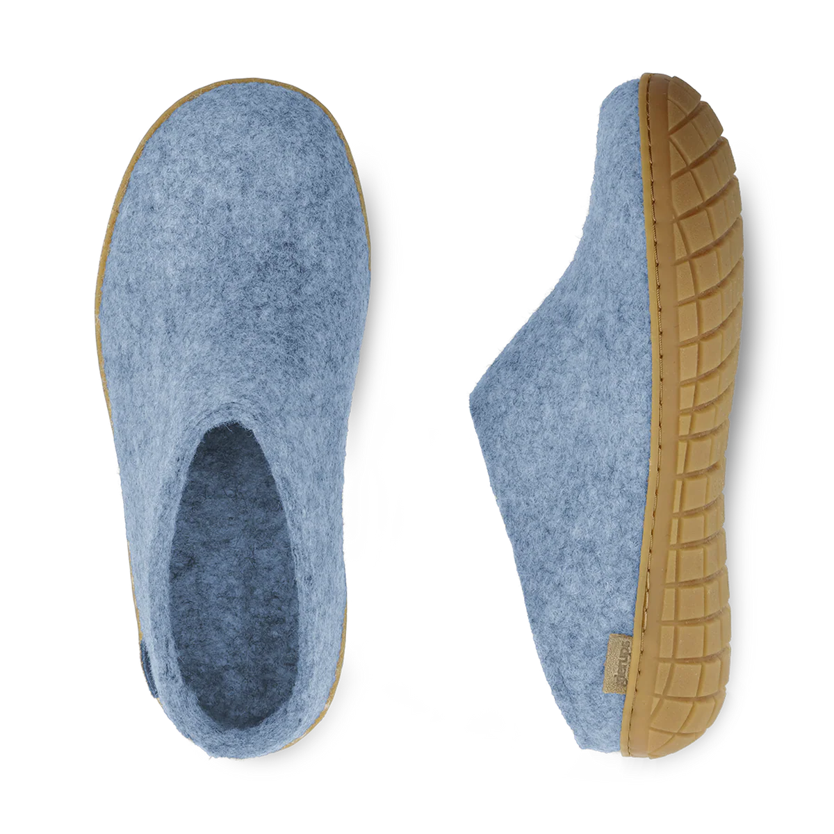 Glerups Slip on - Honey Rubber Sole