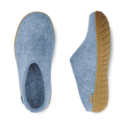 Glerups Slip on - Honey Rubber Sole